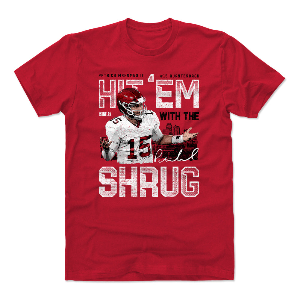 Patrick Mahomes Men's Cotton T-Shirt | 500 LEVEL