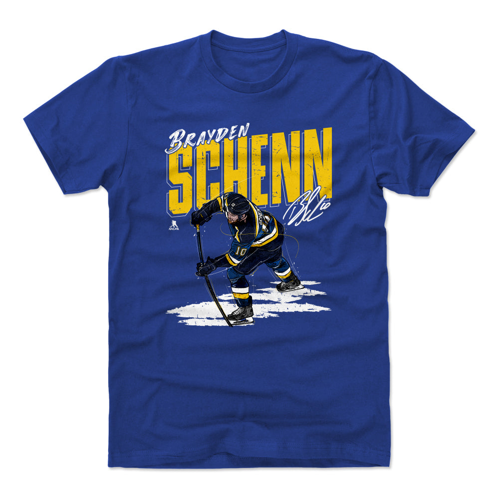 Brayden Schenn Men's Cotton T-Shirt | 500 LEVEL