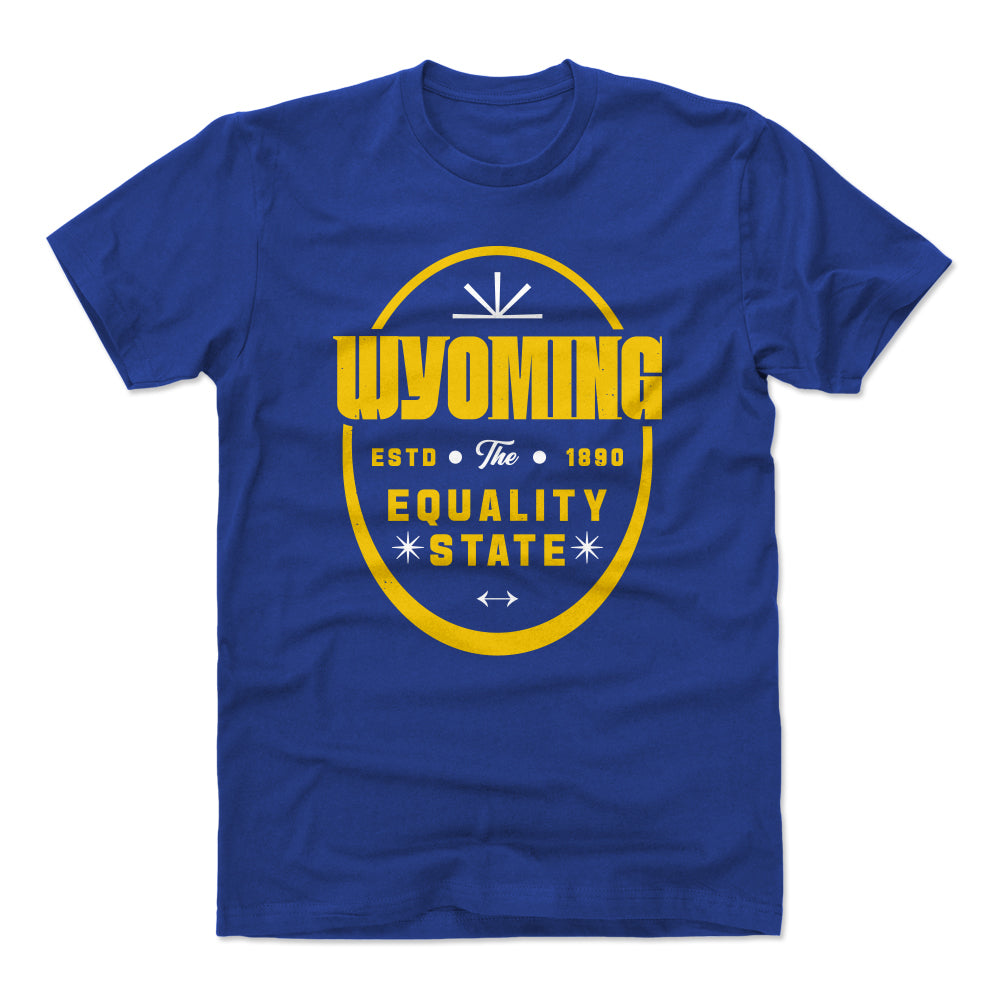 Wyoming Men's Cotton T-Shirt | 500 LEVEL