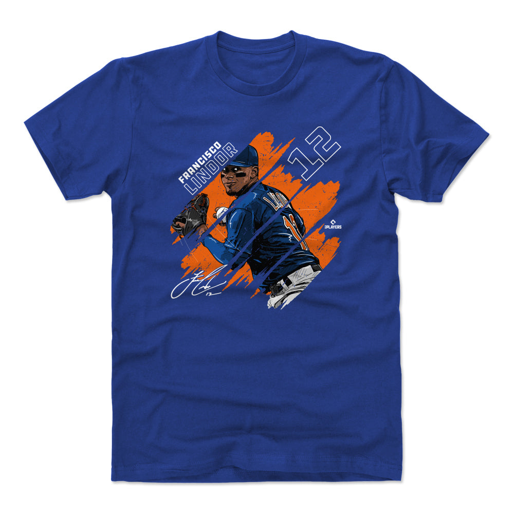 Francisco Lindor Men's Cotton T-Shirt | 500 LEVEL