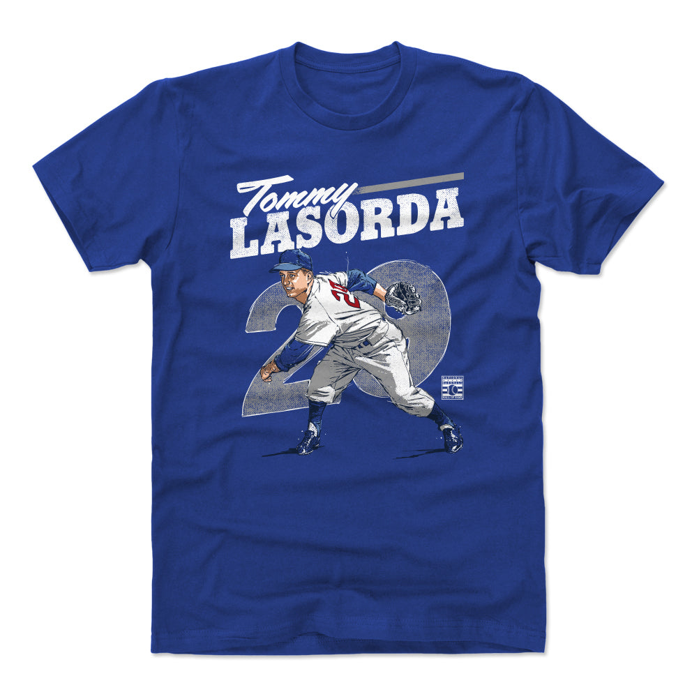 Tommy Lasorda Men's Cotton T-Shirt | 500 LEVEL