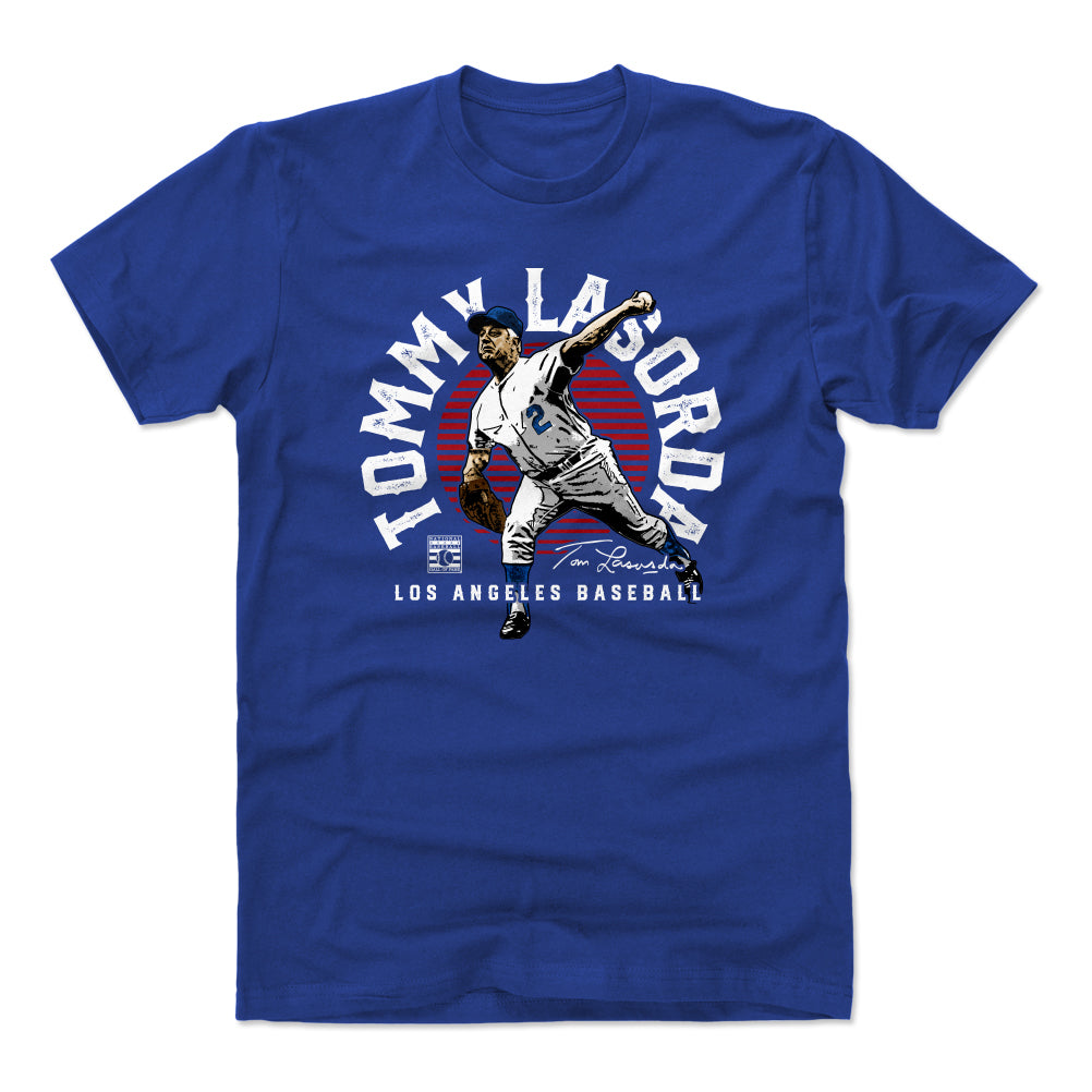 Tommy Lasorda Men's Cotton T-Shirt | 500 LEVEL