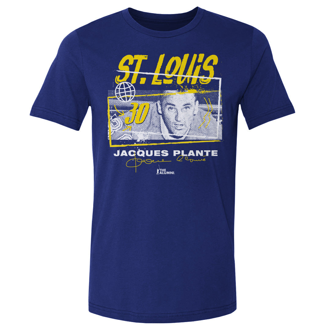 Jacques Plante Men's Cotton T-Shirt | 500 LEVEL