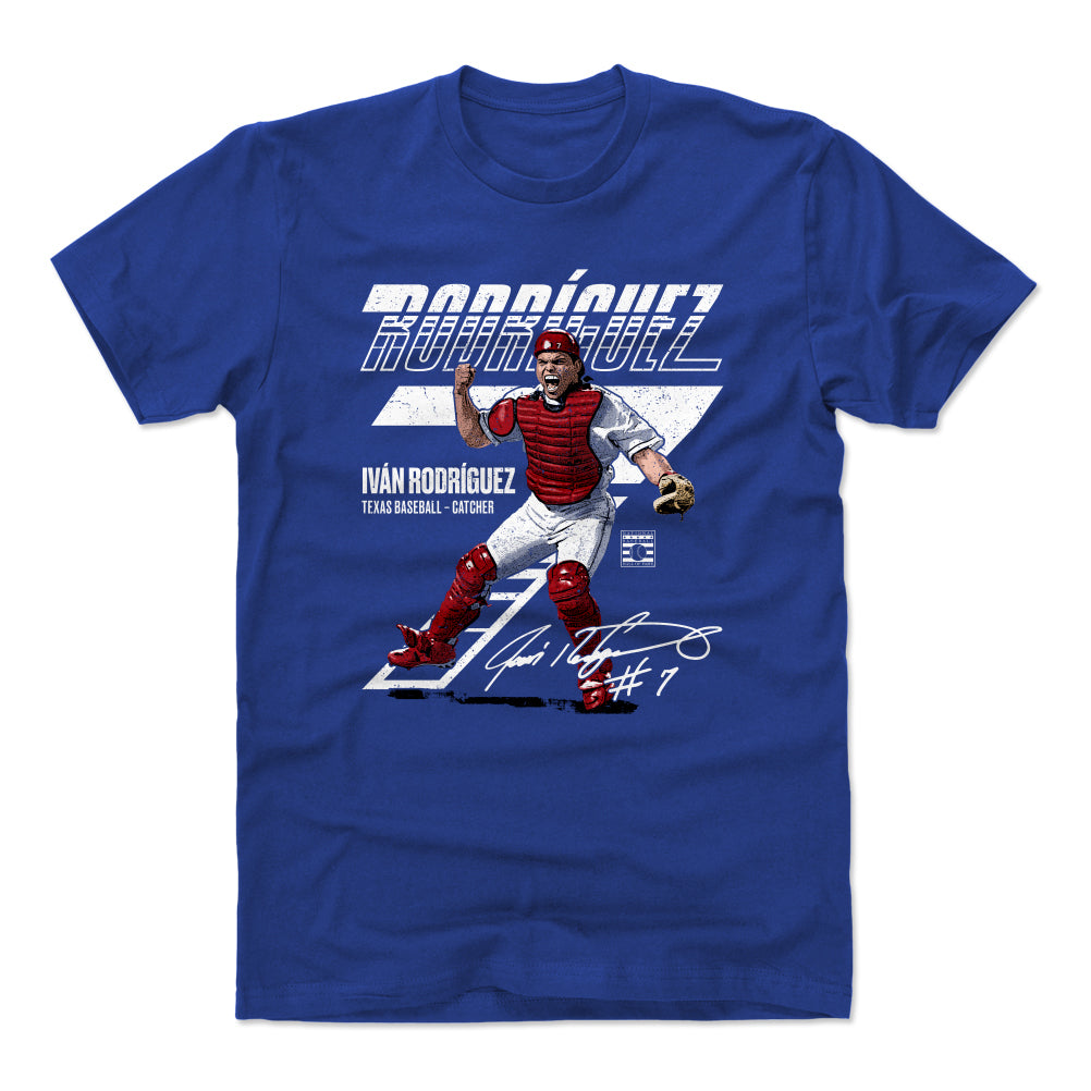 Ivan Rodriguez Men's Cotton T-Shirt | 500 LEVEL
