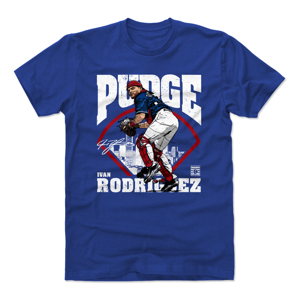 Ivan Rodriguez Men's Cotton T-Shirt | 500 LEVEL