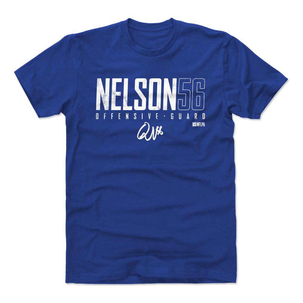 Quenton Nelson Men's Cotton T-Shirt | 500 LEVEL