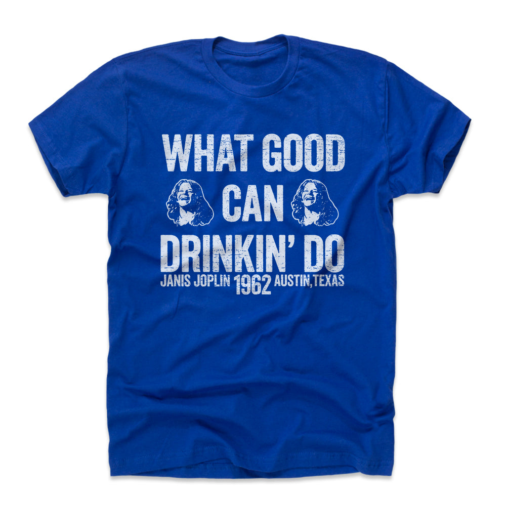 Janis Joplin Men's Cotton T-Shirt | 500 LEVEL