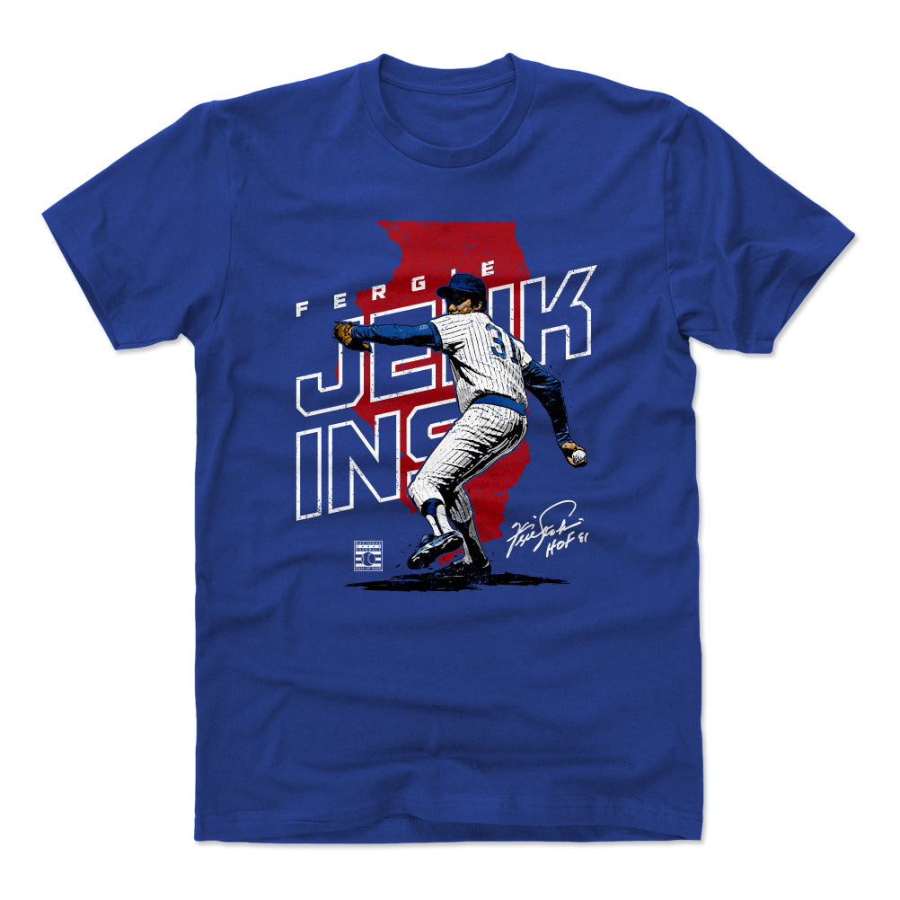 Fergie Jenkins Men's Cotton T-Shirt | 500 LEVEL