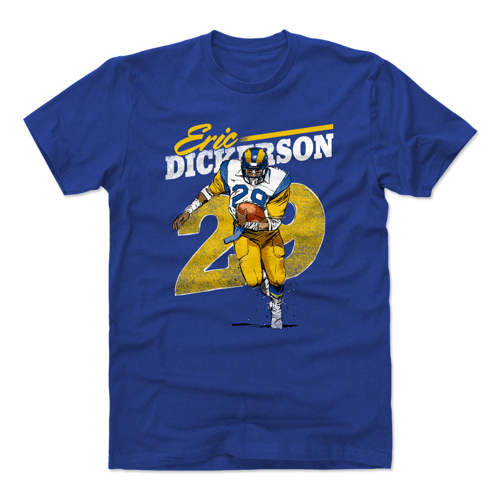 Eric Dickerson Men's Cotton T-Shirt | 500 LEVEL