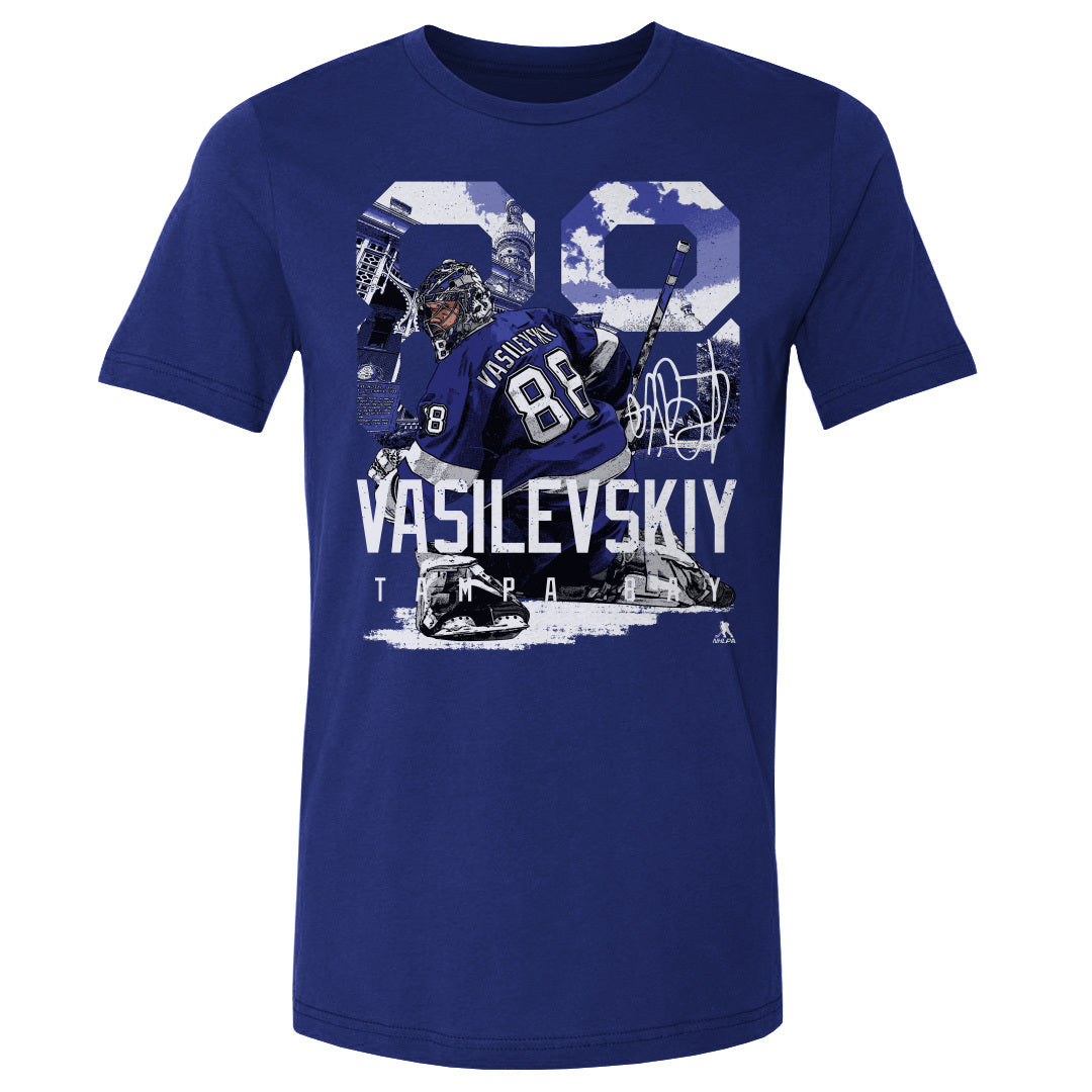 Andrei Vasilevskiy Men's Cotton T-Shirt | 500 LEVEL