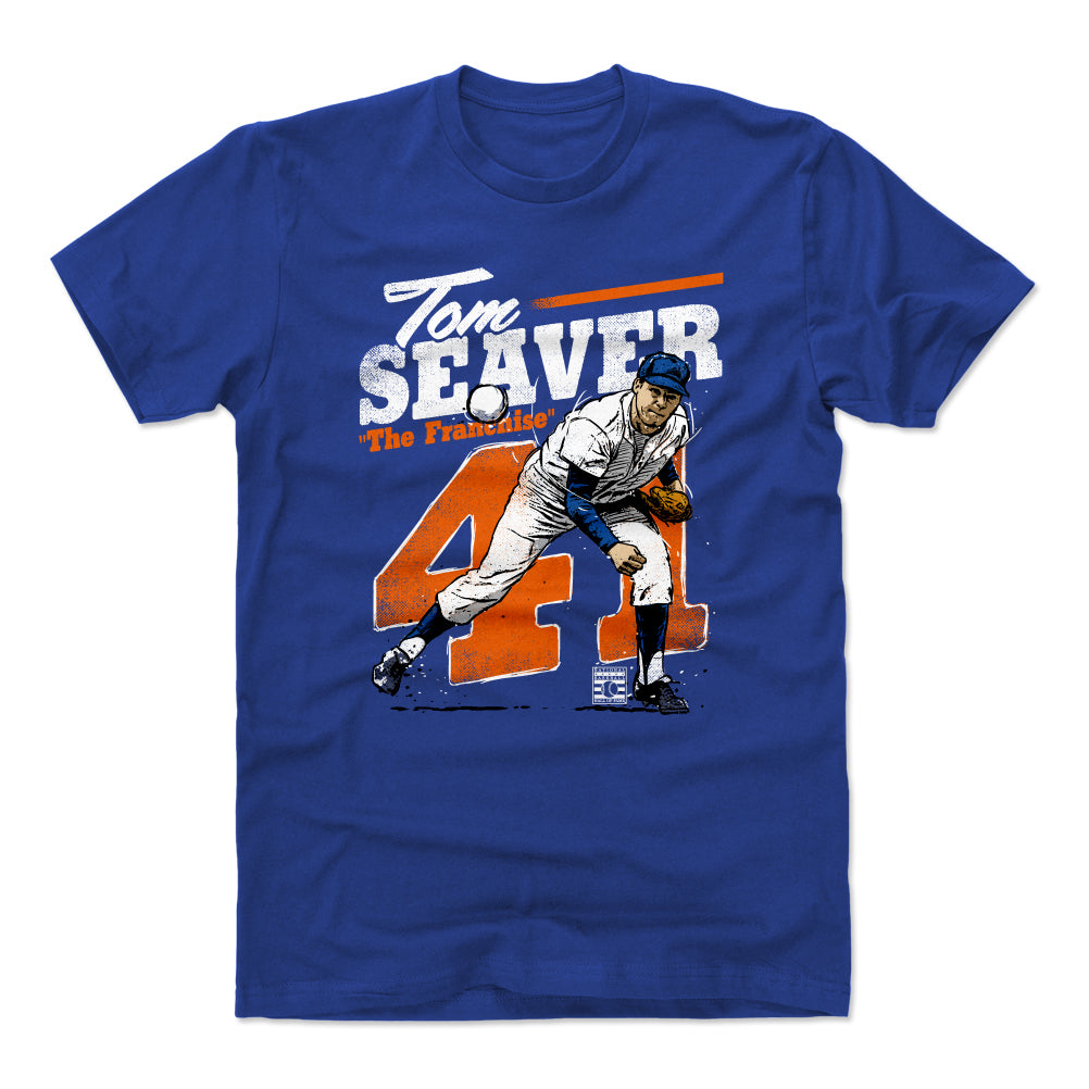 Tom Seaver Men's Cotton T-Shirt | 500 LEVEL
