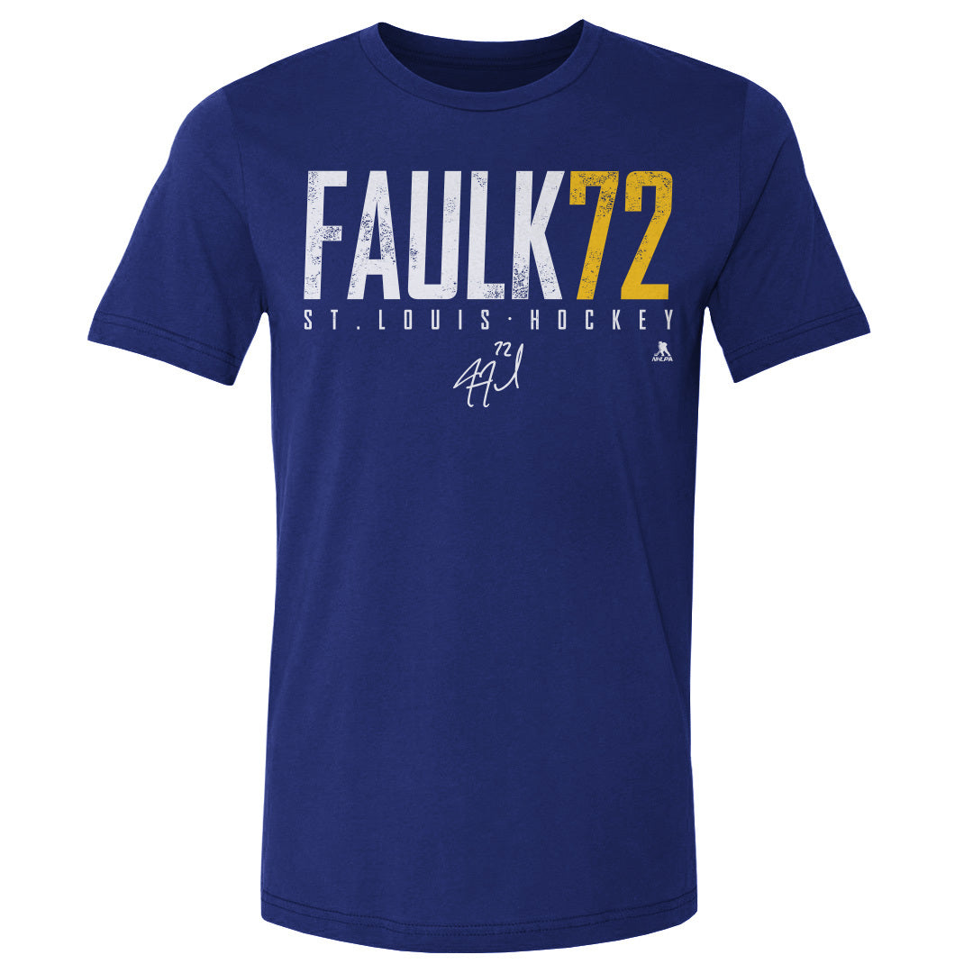 Justin Faulk Men's Cotton T-Shirt | 500 LEVEL