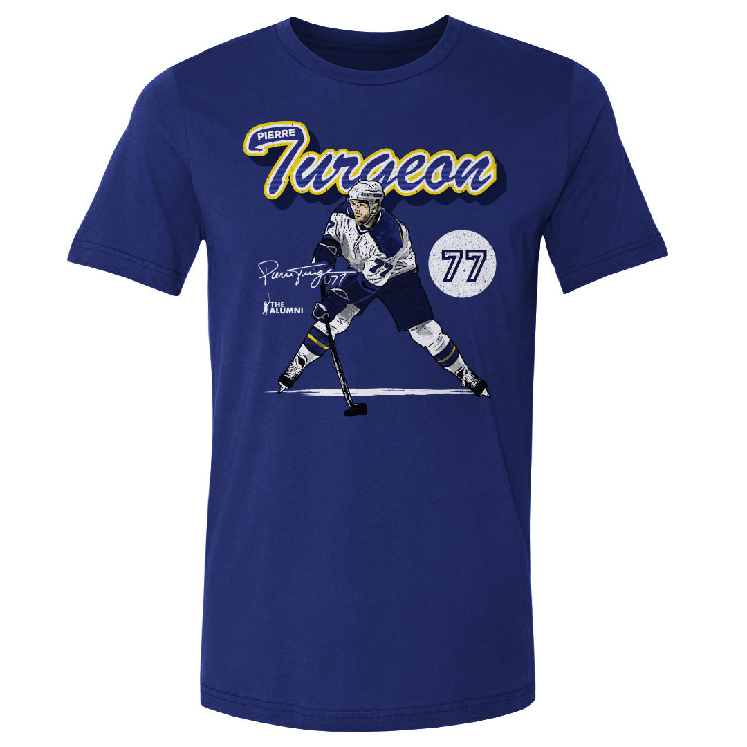 Pierre Turgeon Men's Cotton T-Shirt | 500 LEVEL