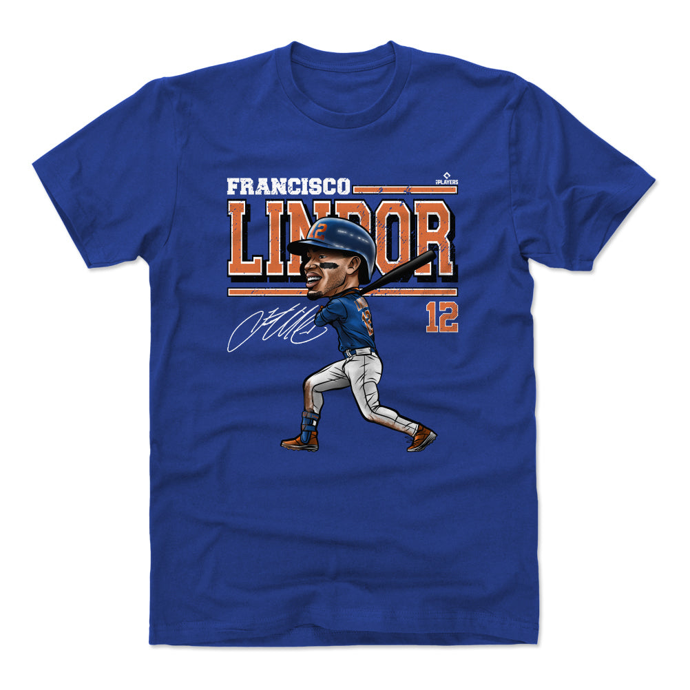 Francisco Lindor Men's Cotton T-Shirt | 500 LEVEL