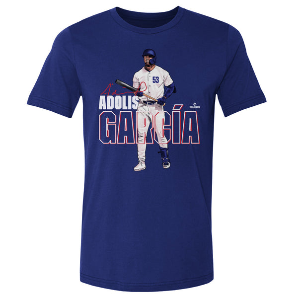Adolis Garcia Shirt | Texas Baseball Men's Cotton T-Shirt | 500 Level - 500  LEVEL