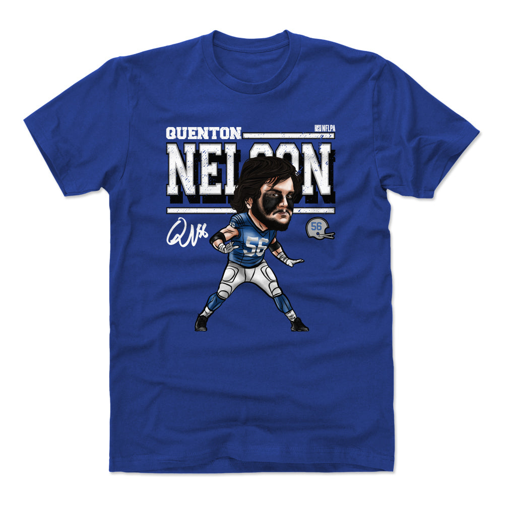 Quenton Nelson Men's Cotton T-Shirt | 500 LEVEL