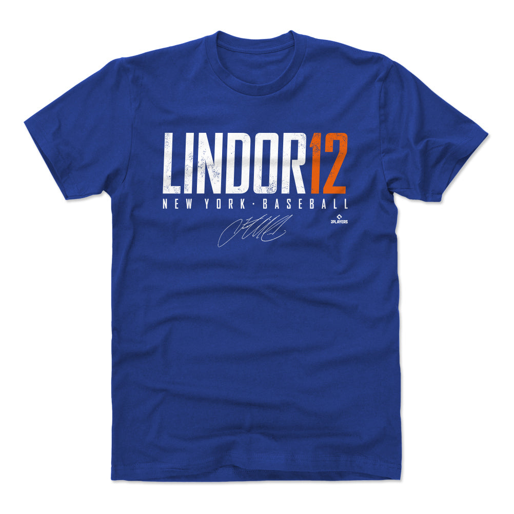 Francisco Lindor Men's Cotton T-Shirt | 500 LEVEL