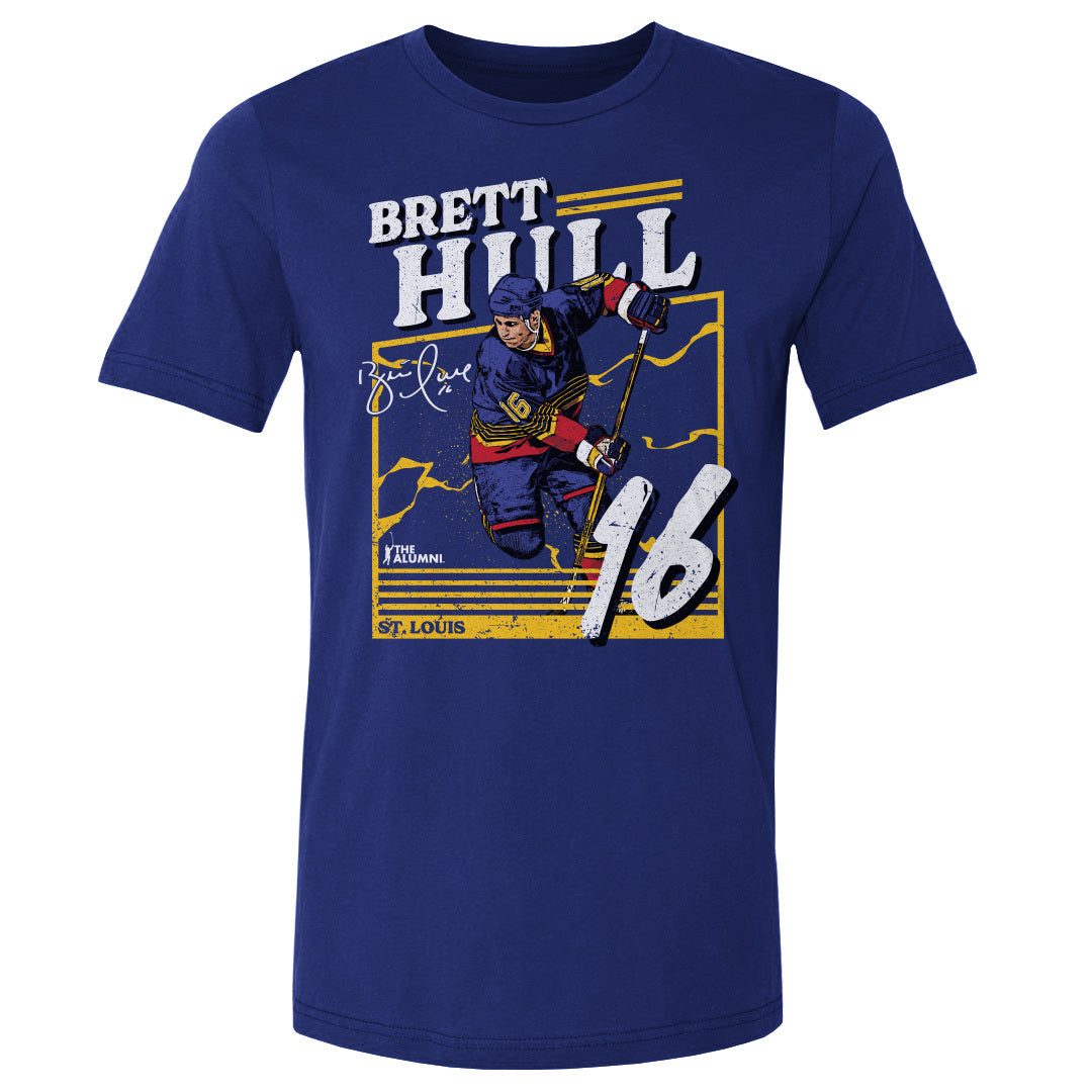 Brett Hull Men's Cotton T-Shirt | 500 LEVEL