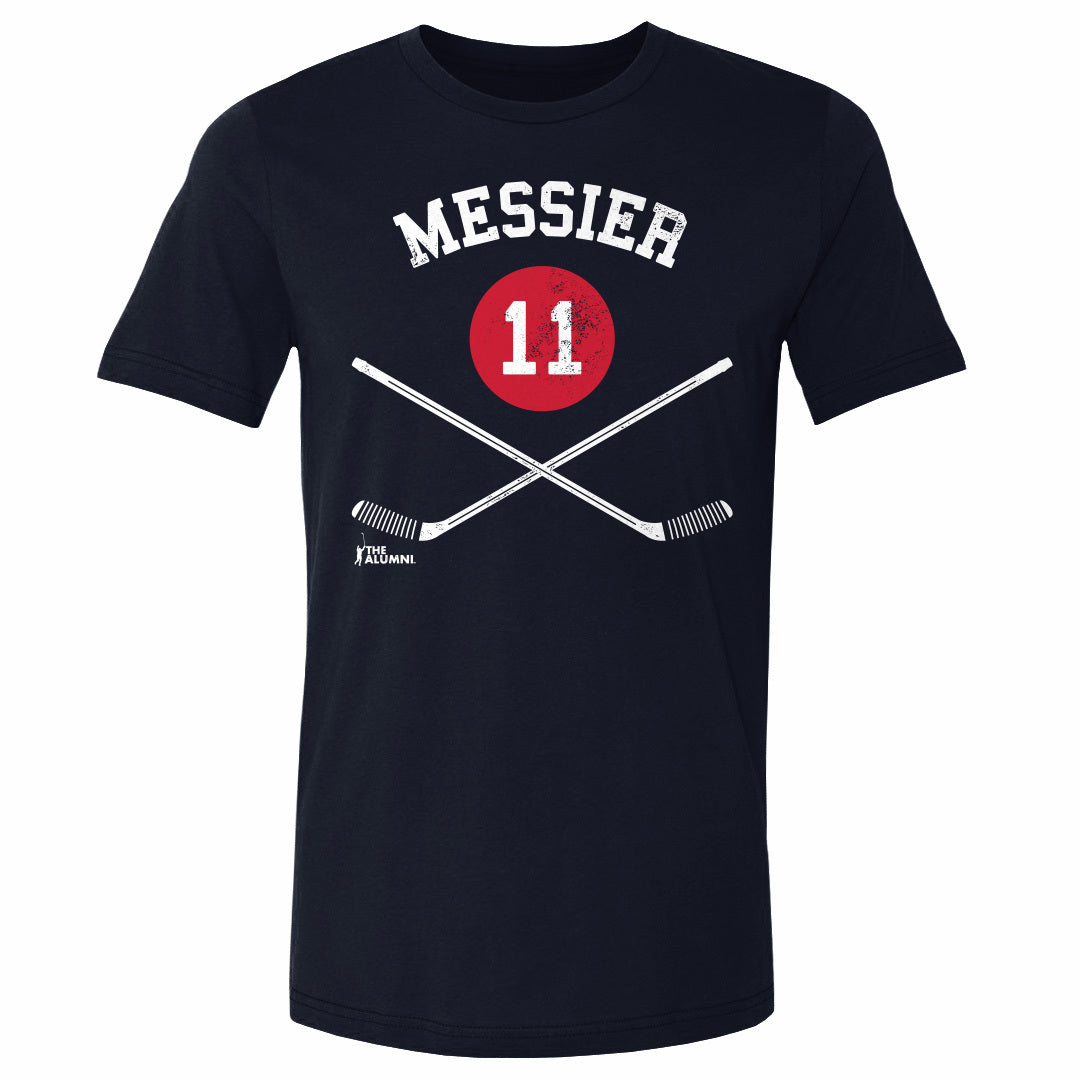 Mark Messier Men's Cotton T-Shirt | 500 LEVEL