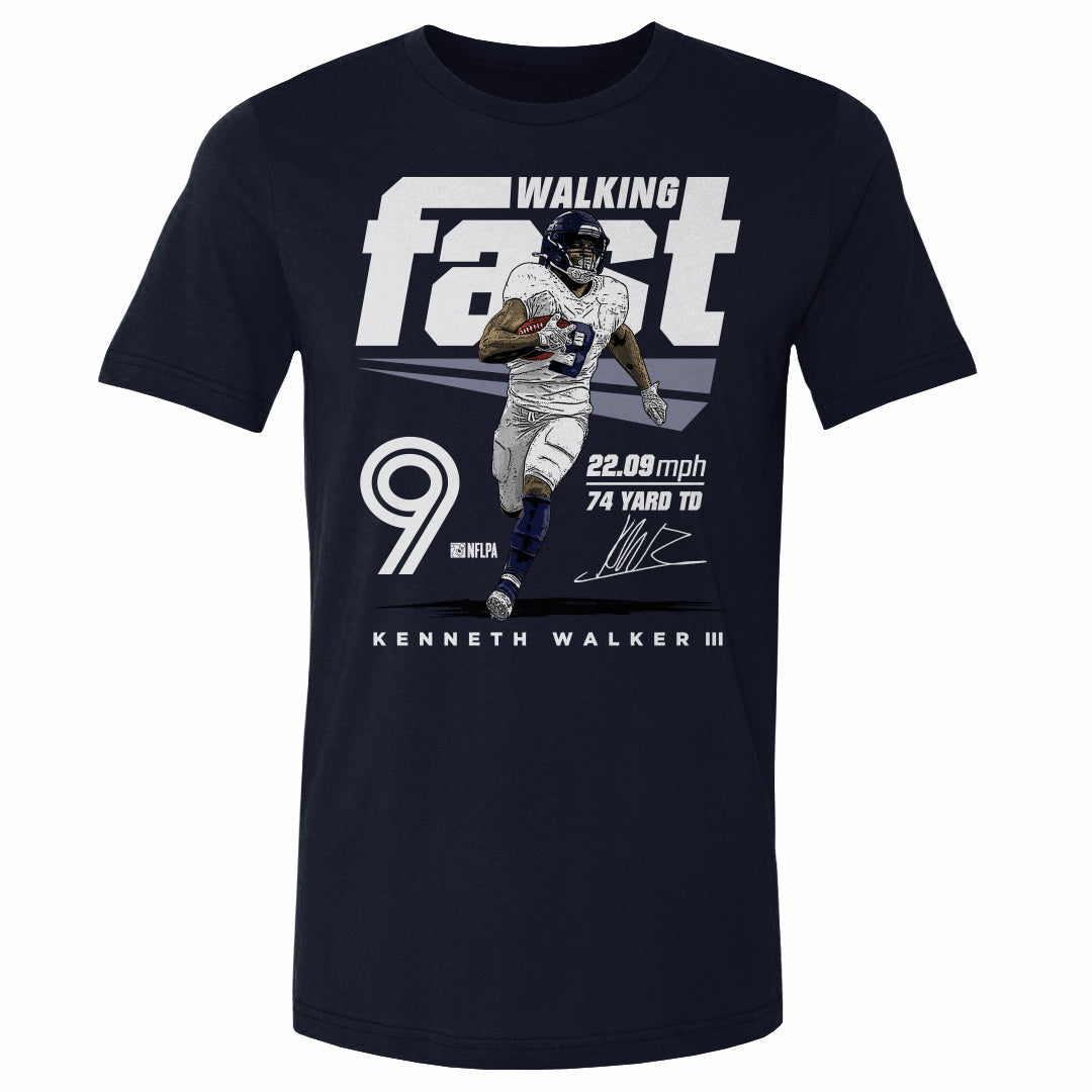 Kenneth Walker III Men's Cotton T-Shirt | 500 LEVEL