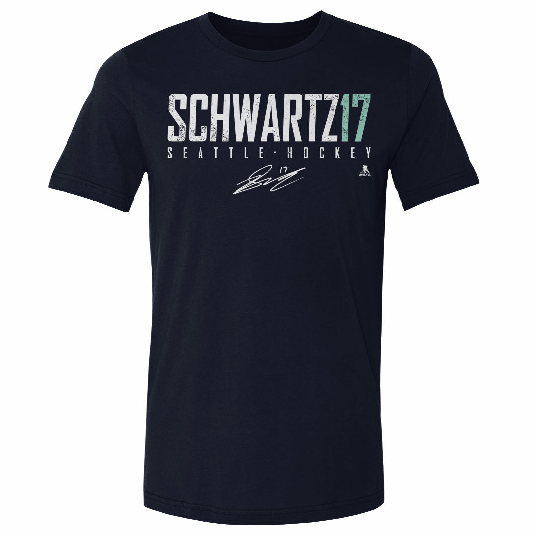 Jaden Schwartz Men's Cotton T-Shirt | 500 LEVEL