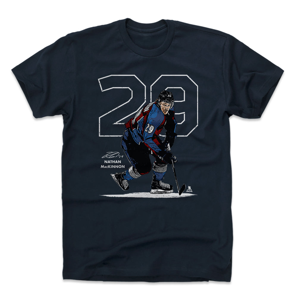 Nathan MacKinnon Men's Cotton T-Shirt | 500 LEVEL