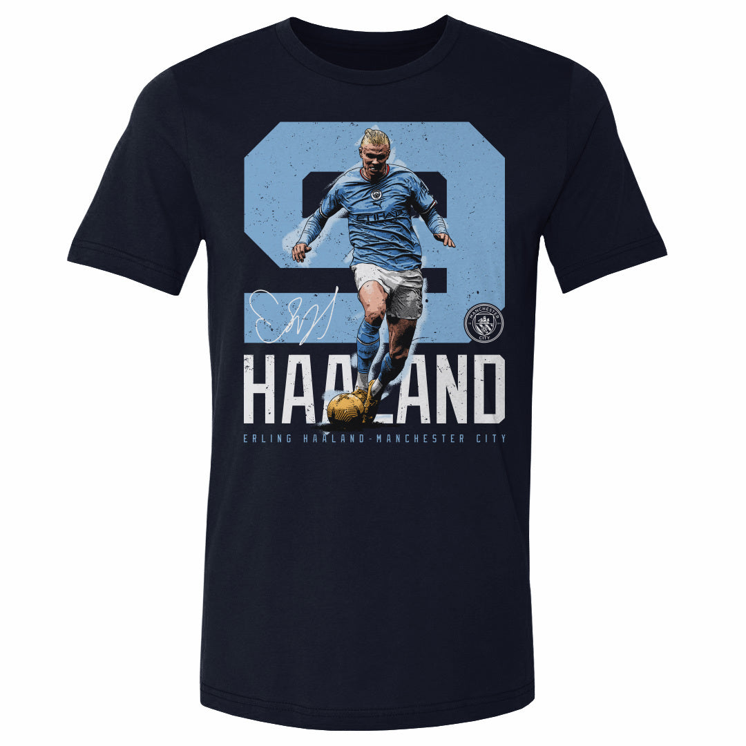 Erling Haaland Men's Cotton T-Shirt | 500 LEVEL