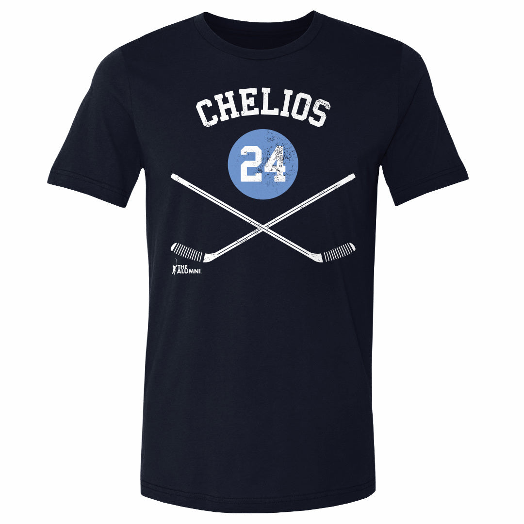 Chris Chelios Men's Cotton T-Shirt | 500 LEVEL