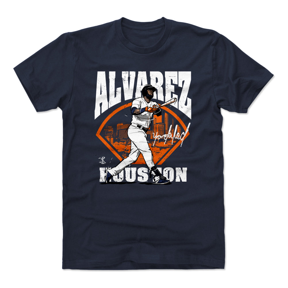 Yordan Alvarez Men's Cotton T-Shirt | 500 LEVEL