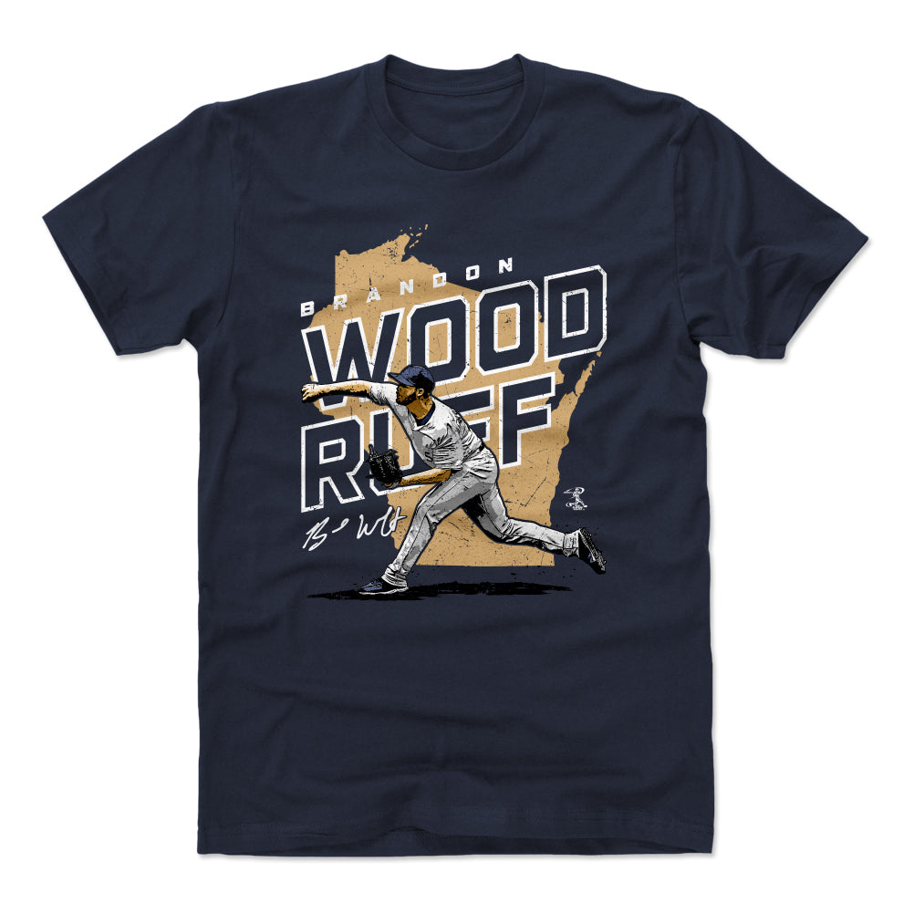 Brandon Woodruff Men's Cotton T-Shirt | 500 LEVEL