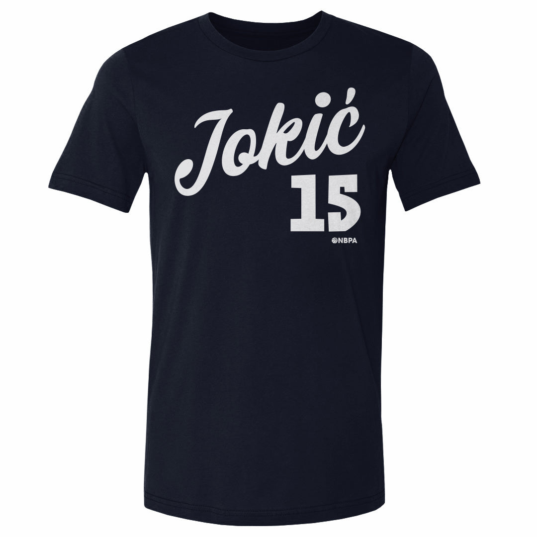 Nikola Jokic Men's Cotton T-Shirt | 500 LEVEL