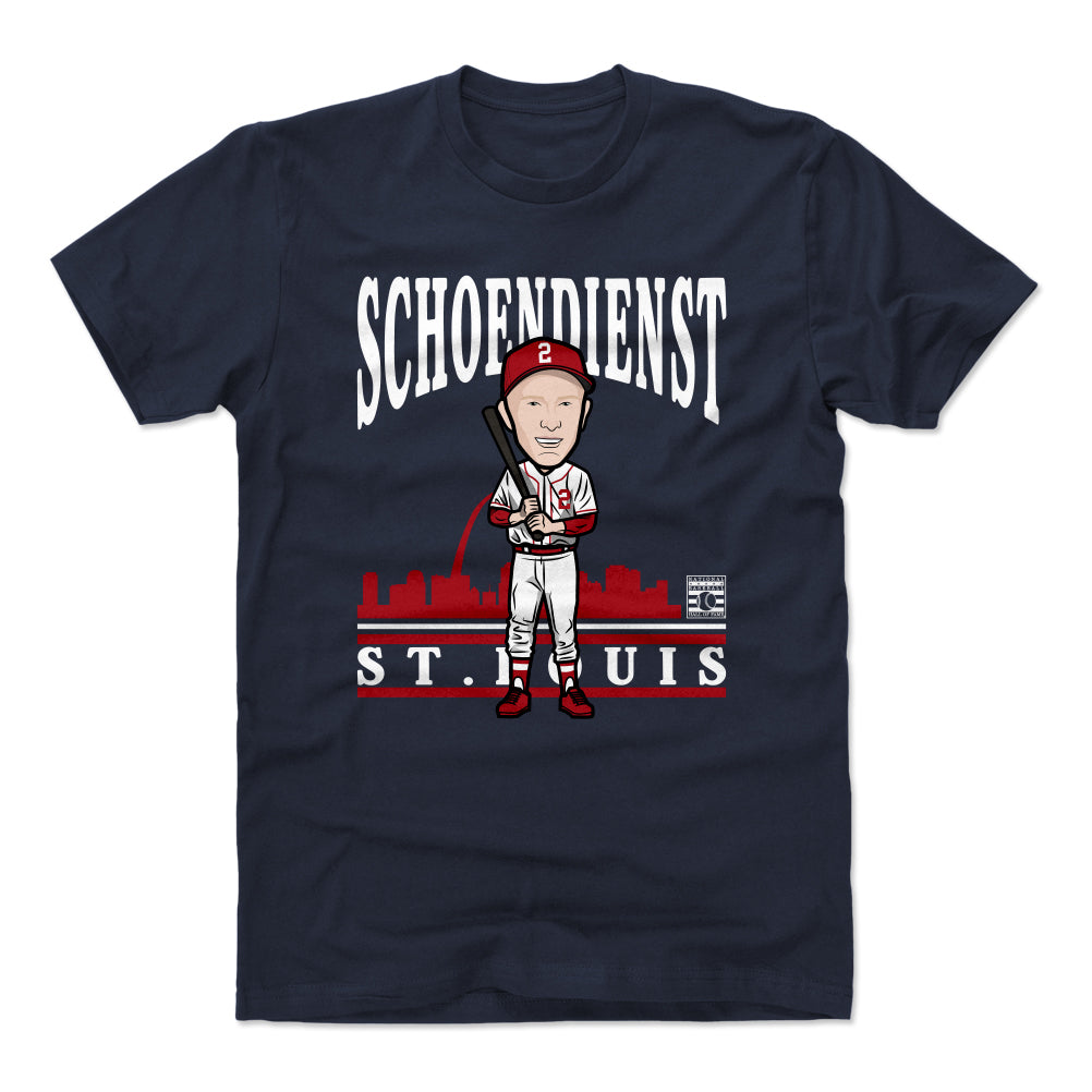 Red Schoendienst Men's Cotton T-Shirt | 500 LEVEL