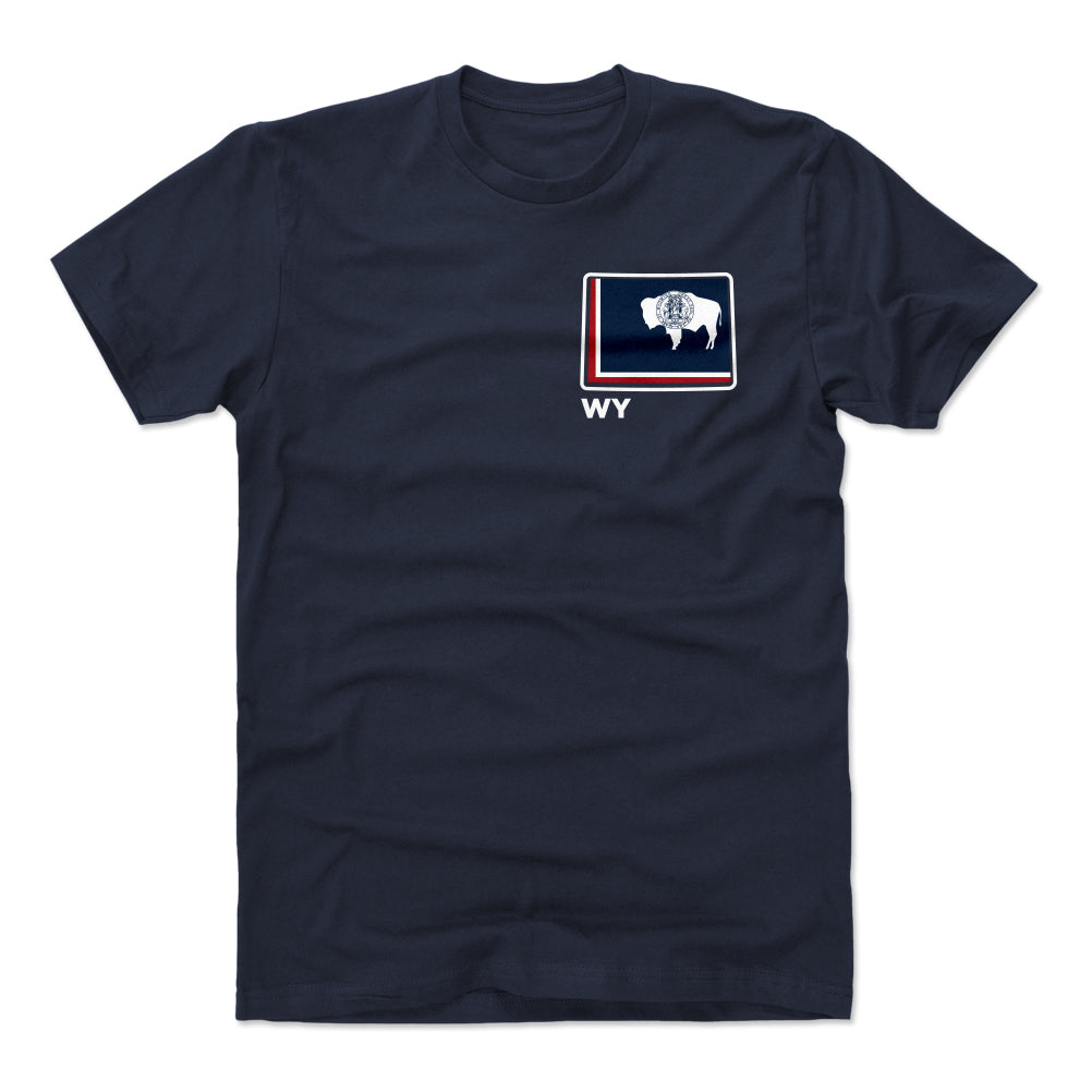 Wyoming Men's Cotton T-Shirt | 500 LEVEL