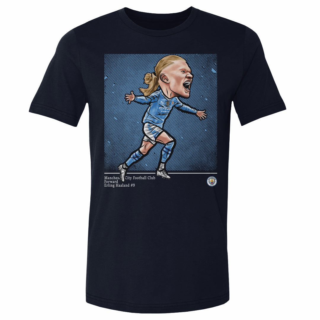 Erling Haaland Men's Cotton T-Shirt | 500 LEVEL