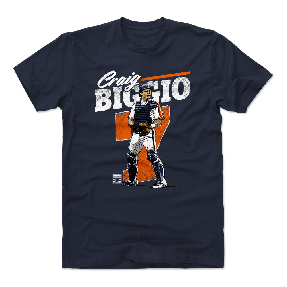 Craig Biggio Men's Cotton T-Shirt | 500 LEVEL