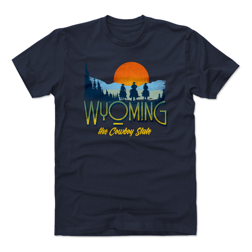 Wyoming Men's Cotton T-Shirt | 500 LEVEL