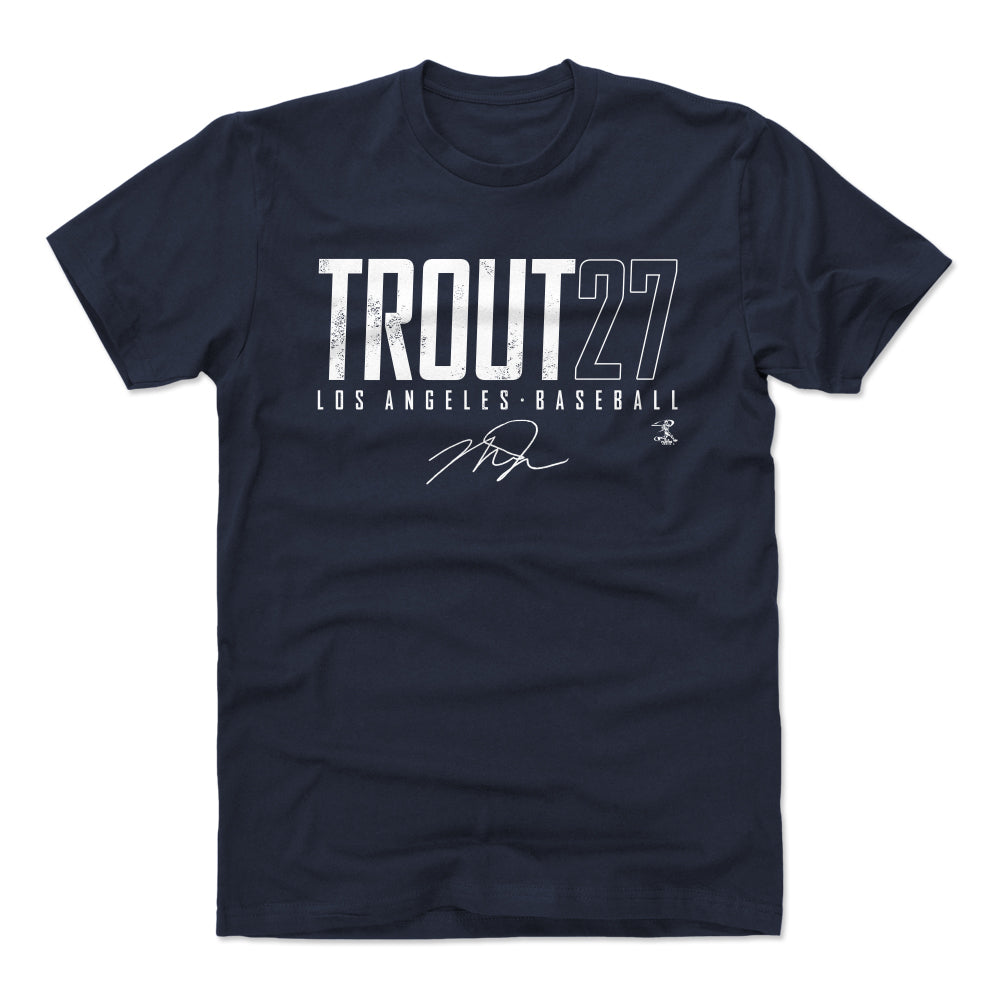 Mike Trout Men's Cotton T-Shirt | 500 LEVEL