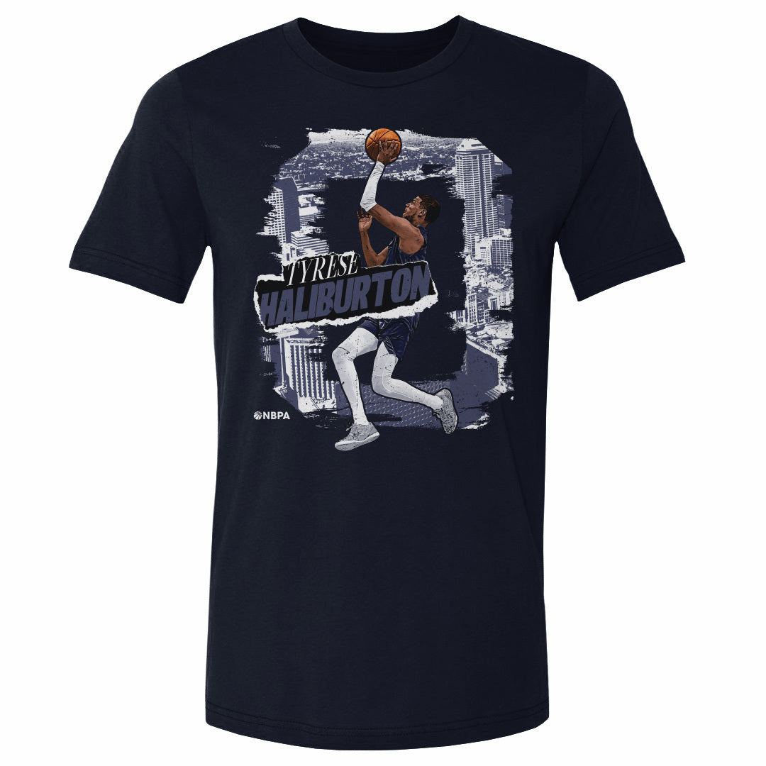 Tyrese Haliburton Men's Cotton T-Shirt | 500 LEVEL
