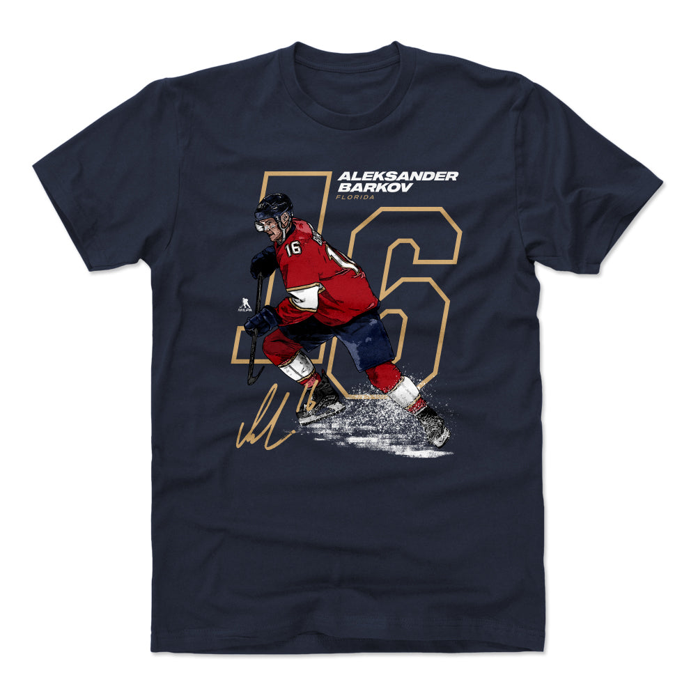 Aleksander Barkov Men's Cotton T-Shirt | 500 LEVEL