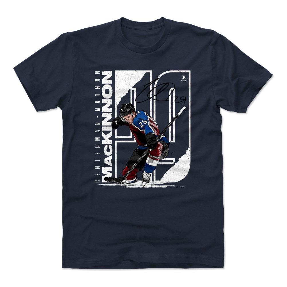 Nathan MacKinnon Men's Cotton T-Shirt | 500 LEVEL