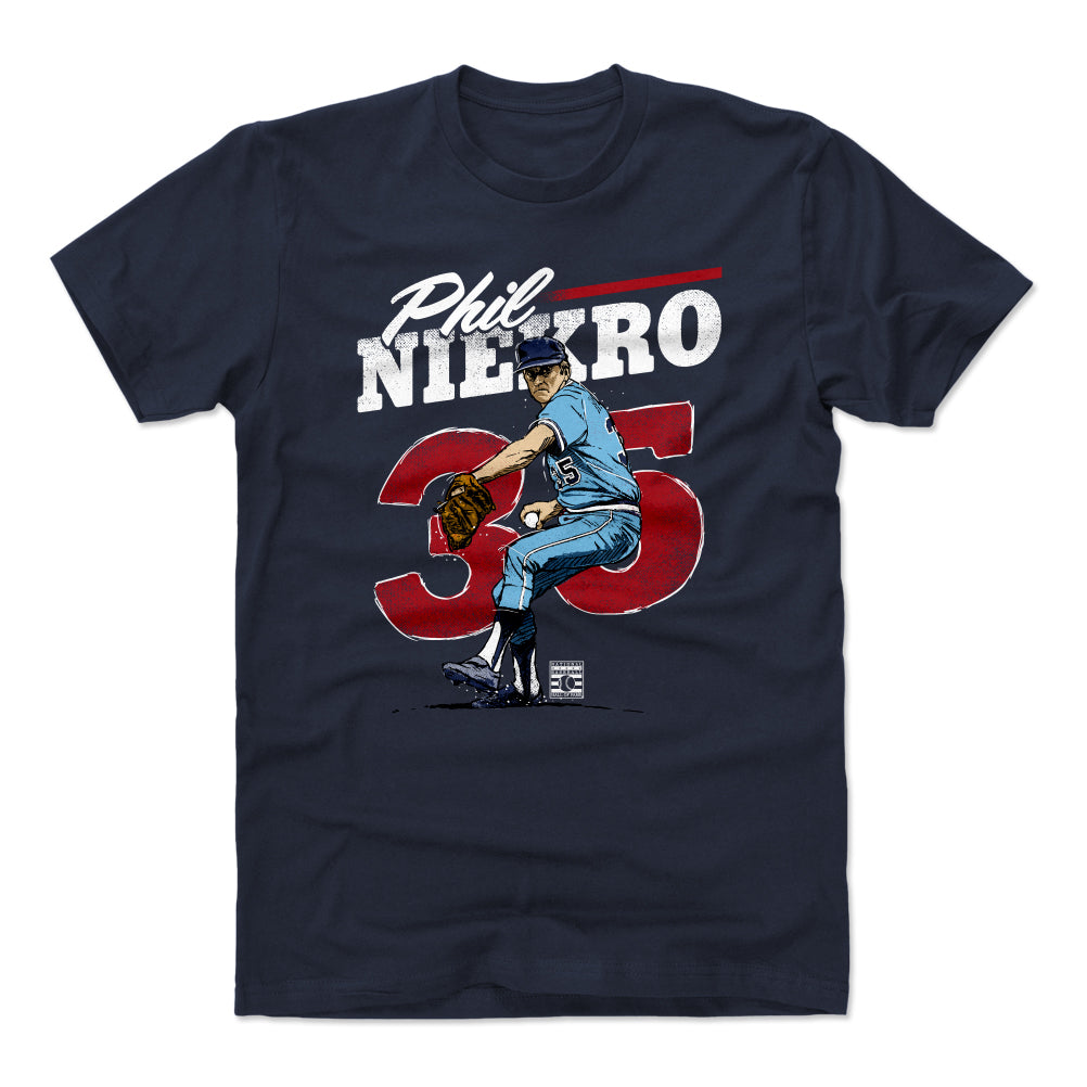 Phil Niekro Men's Cotton T-Shirt | 500 LEVEL