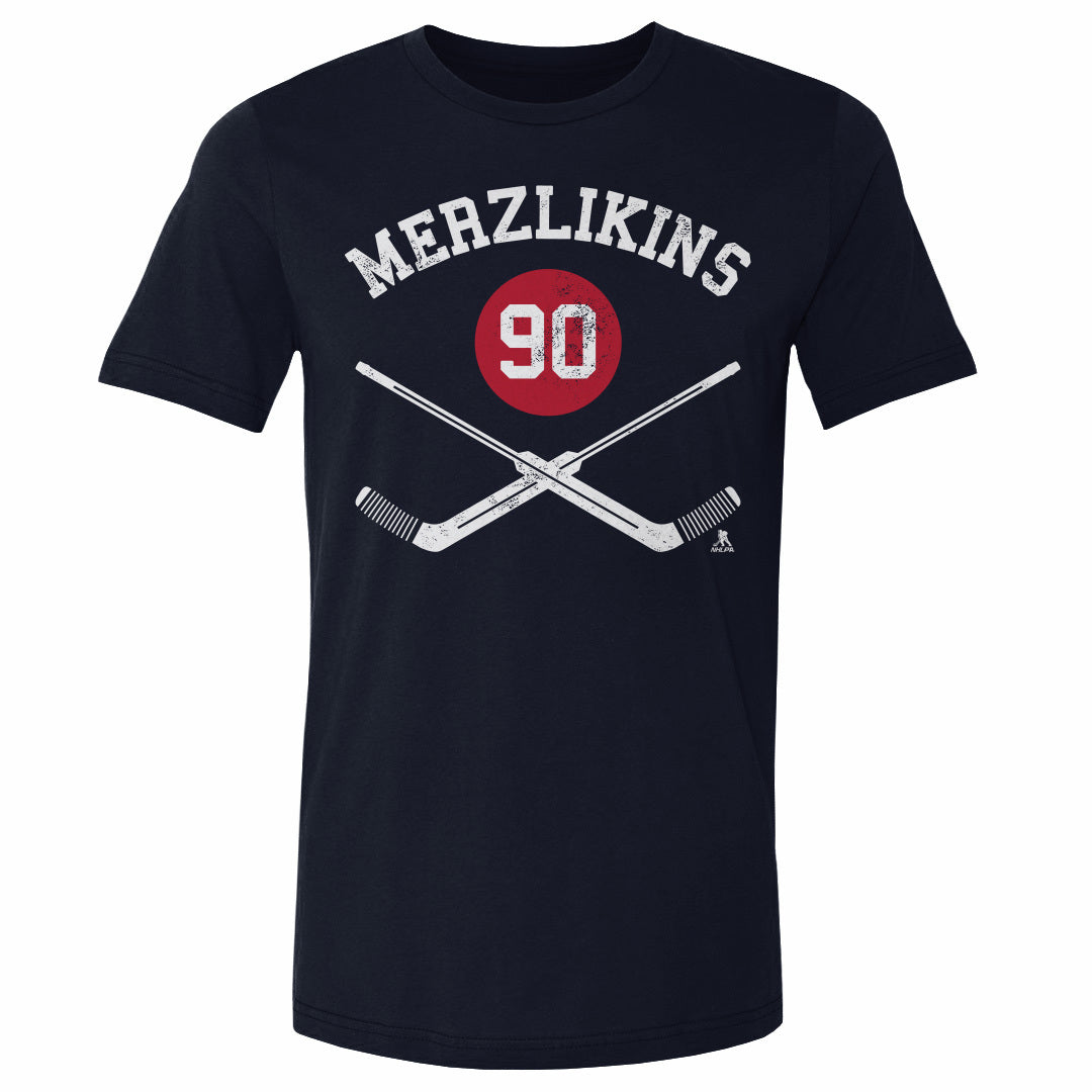 Elvis Merzlikins Men's Cotton T-Shirt | 500 LEVEL