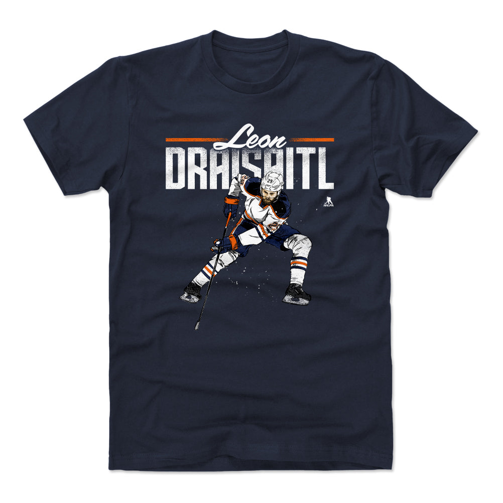 Leon Draisaitl Men's Cotton T-Shirt | 500 LEVEL