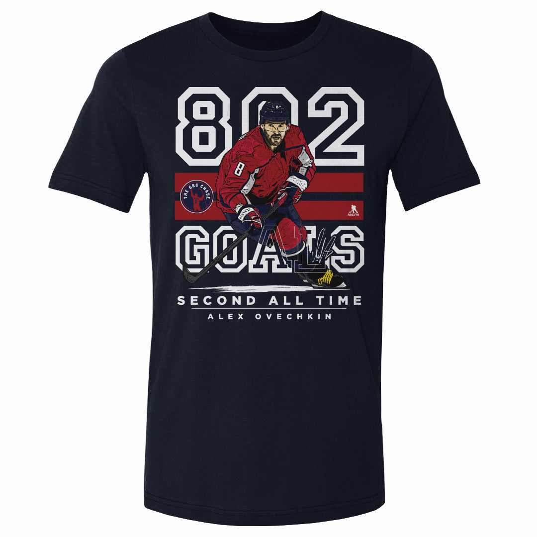 Alex Ovechkin Men's Cotton T-Shirt | 500 LEVEL