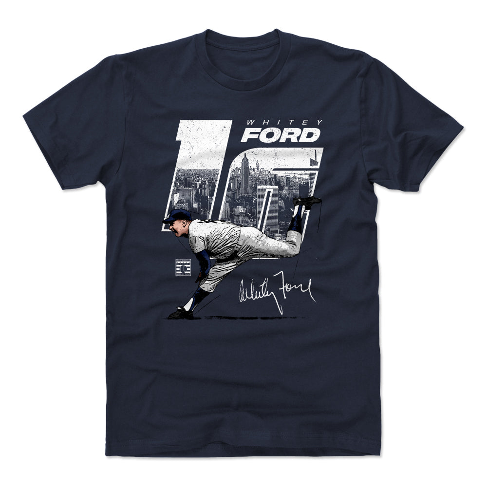 Whitey Ford Men's Cotton T-Shirt | 500 LEVEL