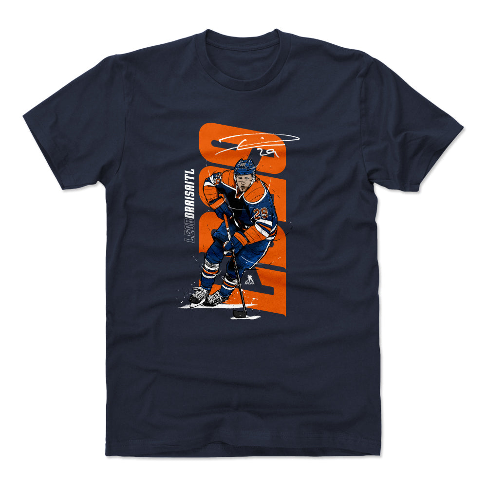 Leon Draisaitl Men's Cotton T-Shirt | 500 LEVEL