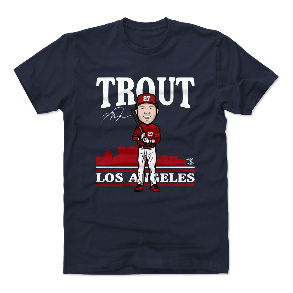 Mike Trout Men's Cotton T-Shirt | 500 LEVEL