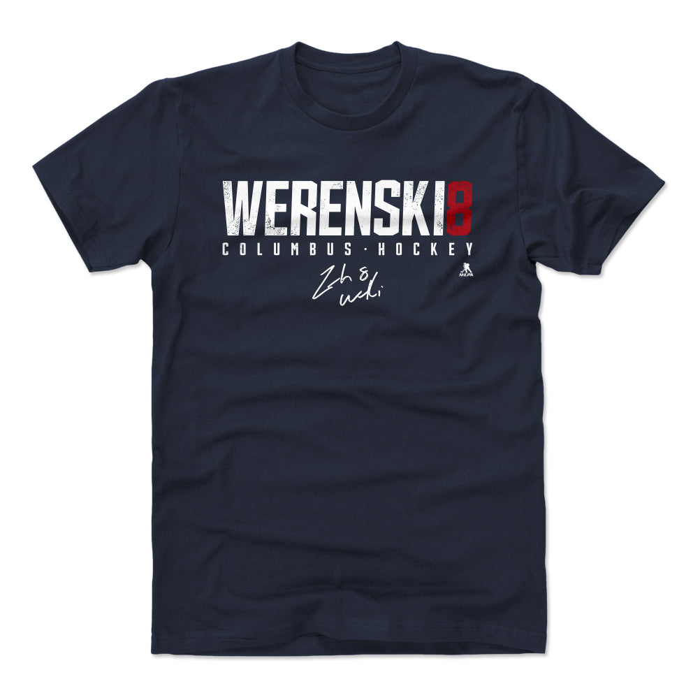 Zach Werenski Men's Cotton T-Shirt | 500 LEVEL
