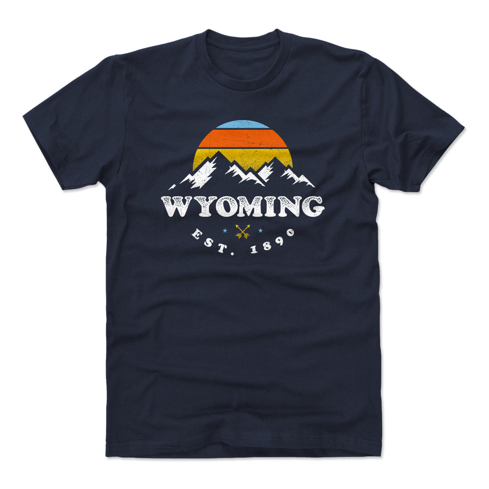 Wyoming Men's Cotton T-Shirt | 500 LEVEL