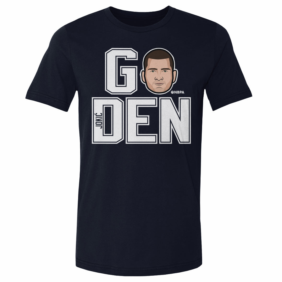 Nikola Jokic Men's Cotton T-Shirt | 500 LEVEL